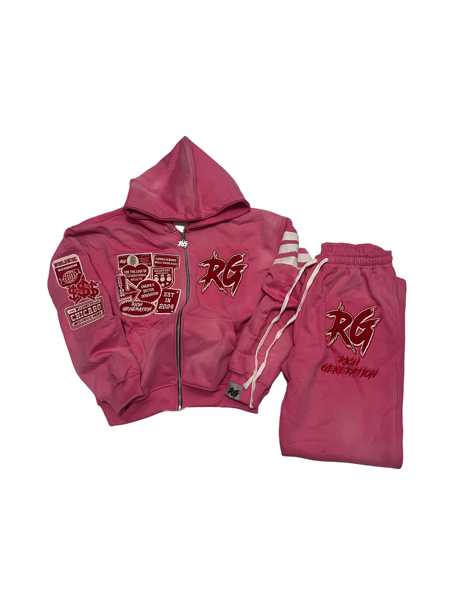 RGX Pink Valentine Zipup