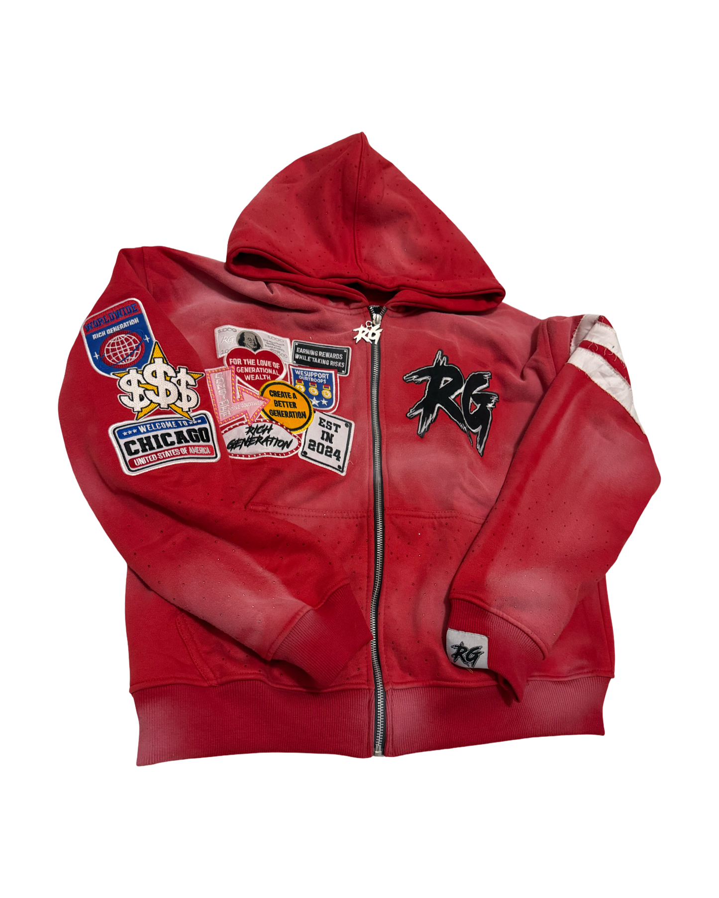 RGX Red Zipup