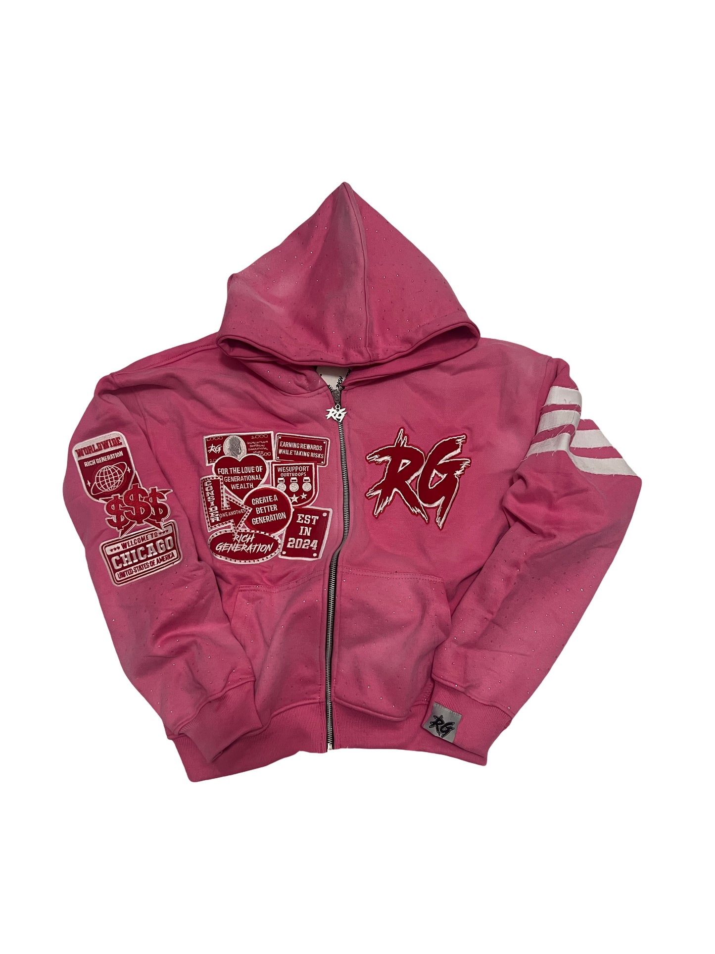 RGX Pink Valentine Zipup
