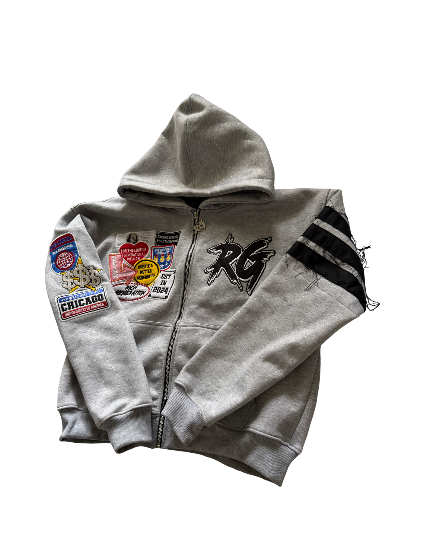 RGX Grey Vintage Zipup