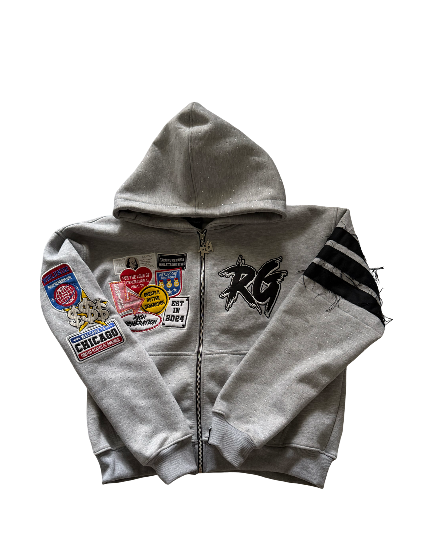 RGX Grey Vintage Zipup