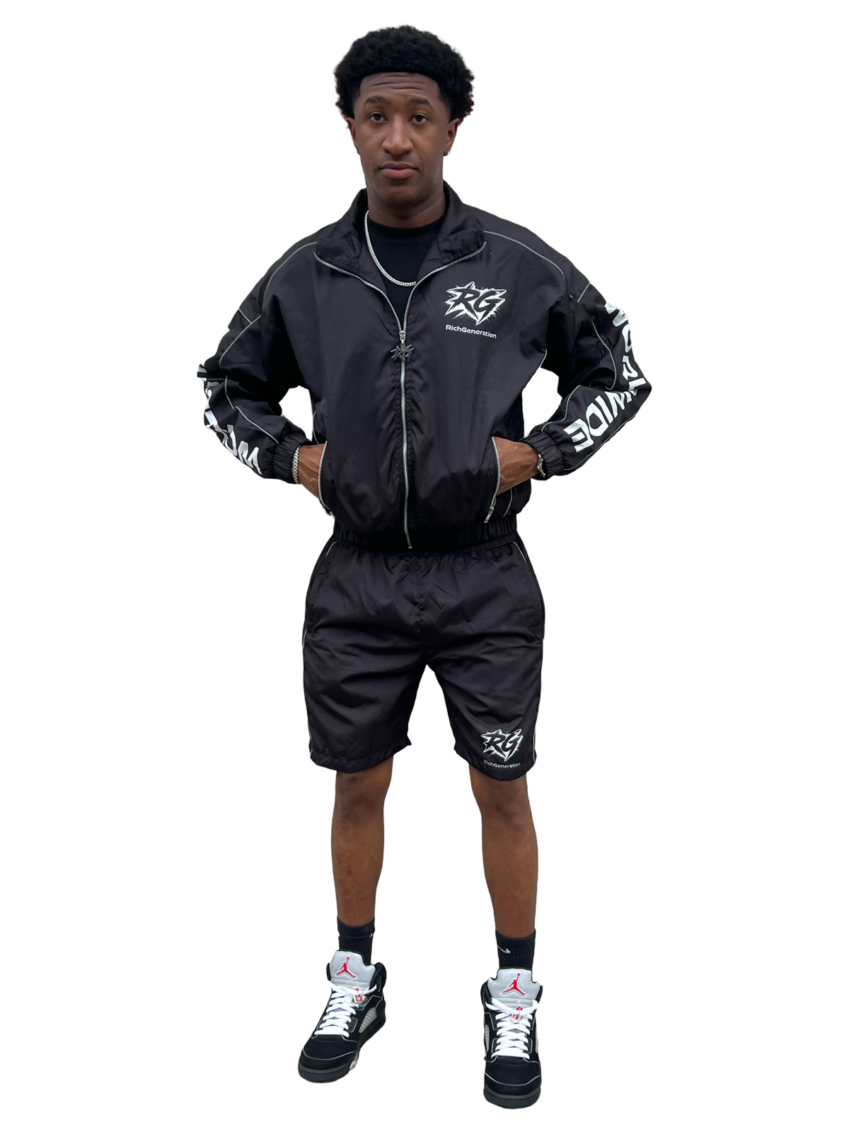 R1 Windbreaker Black Sets